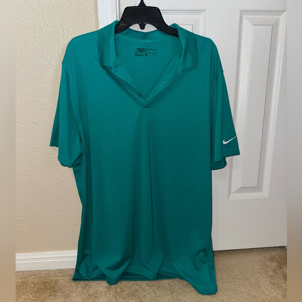 Green Nike Golf Polo